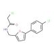 2-chloro-N-{[5-(4-chlorophenyl)-2-furyl]methyl}acetamide - chemical structure image