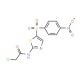 2-Chloro-N-[5-(4-nitro-benzenesulfonyl)-thiazol-2-yl]-acetamide - chemical structure image