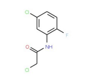 2-chloro-N-(5-chloro-2-fluorophenyl)acetamide - chemical structure image