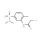 2-Chloro-N-(5-dimethylsulfamoyl-2-methyl-phenyl)-acetamide - chemical structure image
