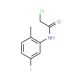 2-Chloro-N-(5-fluoro-2-methylphenyl)acetamide - chemical structure image