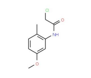 2-Chloro-N-(5-methoxy-2-methyl-phenyl)-acetamide - chemical structure image