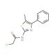 2-Chloro-N-(5-methyl-4-phenyl-thiazol-2-yl)-acetamide - chemical structure image