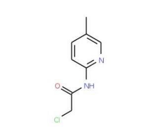 2-chloro-N-(5-methylpyridin-2-yl)acetamide (CAS 143416-74-4) - chemical structure image