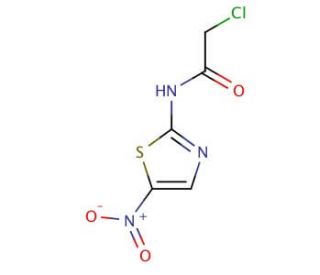 2-Chloro-N-(5-nitro-thiazol-2-yl)-acetamide - chemical structure image