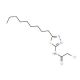 2-Chloro-N-(5-nonyl-[1,3,4]thiadiazol-2-yl)-acetamide - chemical structure image