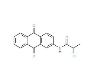 2-chloro-N-(9,10-dioxo-9,10-dihydroanthracen-2-yl)propanamide - chemical structure image