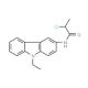 2-chloro-N-(9-ethyl-9H-carbazol-3-yl)propanamide - chemical structure image