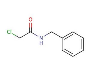 2-Chloro-N-benzylacetamide (CAS 2564-06-9) - chemical structure image