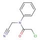 2-chloro-N-(cyanomethyl)-N-phenylacetamide - chemical structure image