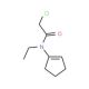 2-chloro-N-cyclopent-1-en-1-yl-N-ethylacetamide - chemical structure image