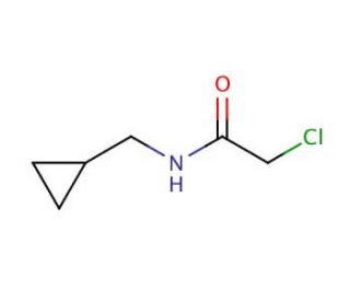 2-chloro-N-(cyclopropylmethyl)acetamide - chemical structure image
