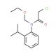 2-chloro-N-(ethoxymethyl)-N-(2-isopropylphenyl)acetamide - chemical structure image