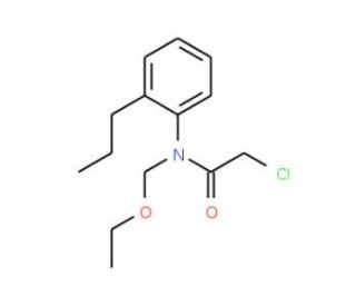 2-chloro-N-(ethoxymethyl)-N-(2-propylphenyl)acetamide - chemical structure image