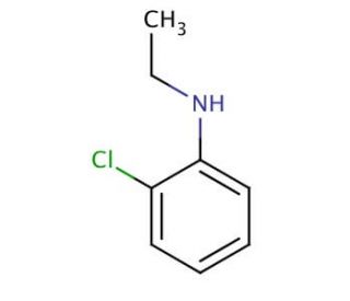 2-chloro-N-ethylaniline - chemical structure image