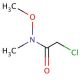2-Chloro-N-methoxy-N-methylacetamide (CAS 67442-07-3) - chemical structure image