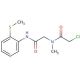 2-chloro-N-methyl-N-(2-{[2-(methylthio)phenyl]amino}-2-oxoethyl)acetamide - chemical structure image