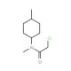 2-chloro-N-methyl-N-(4-methylcyclohexyl)acetamide - chemical structure image