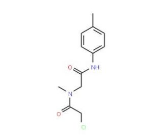 2-Chloro-N-methyl-N-(p-tolylcarbamoyl-methyl)-acetamide - chemical structure image