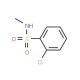 2-Chloro-N-methylbenzenesulfonamide (CAS 17260-67-2) - chemical structure image