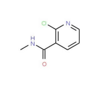 2-chloro-N-methylpyridine-3-carboxamide (CAS 52943-20-1) - chemical structure image