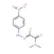 2-Chloro-N,N-dimethyl-2-[2-(4-nitrophenyl)hydrazono]acetamide - chemical structure image