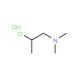 2-Chloro-N,N-dimethylpropylamine hydrochloride (CAS 4584-49-0) - chemical structure image