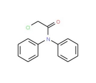 2-Chloro-N,N-diphenylacetamide (CAS 5428-43-3) - chemical structure image