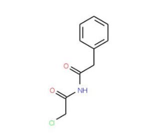 2-Chloro-N-phenylacetyl-acetamide (CAS 4488-91-9) - chemical structure image