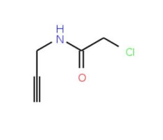 2-chloro-N-prop-2-ynylacetamide (CAS 7458-03-9) - chemical structure image