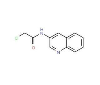 2-chloro-N-quinolin-3-ylacetamide - chemical structure image