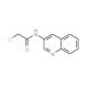 2-chloro-N-quinolin-3-ylacetamide - chemical structure image