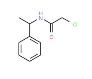 2-Chloro-N-(R)-(1-phenylethyl)acetamide (CAS 36293-00-2) - chemical structure image