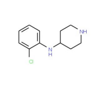 (2-Chloro-phenyl)-piperidin-4-yl-amine - chemical structure image
