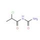 (2-Chloro-propionyl)-urea (CAS 24224-16-6) - chemical structure image
