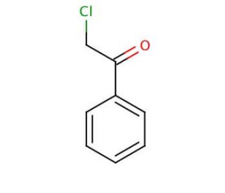 2-Chloroacetophenone (CAS 532-27-4) - chemical structure image
