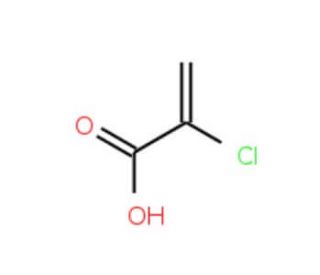 2-Chloroacrylic acid (CAS 598-79-8) - chemical structure image