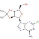 2-Chloroadenosine-2′,3′-acetonide (CAS 24639-06-3) - chemical structure image