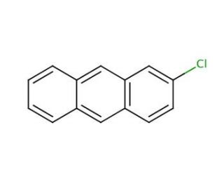 2-Chloroanthracene (CAS 17135-78-3) - chemical structure image