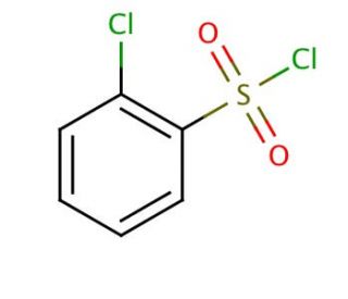 2-Chlorobenzenesulfonyl chloride (CAS 2905-23-9) - chemical structure image