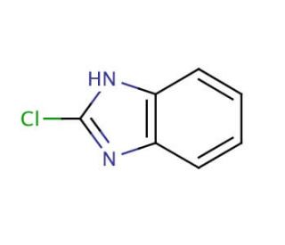 2-Chlorobenzimidazole (CAS 4857-06-1) - chemical structure image