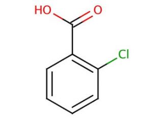2-Chlorobenzoic acid (CAS 118-91-2) - chemical structure image