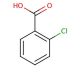 2-Chlorobenzoic acid (CAS 118-91-2) - chemical structure image