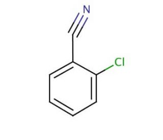 2-Chlorobenzonitrile (CAS 873-32-5) - chemical structure image