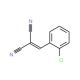 2-Chlorobenzylidenemalononitrile 的分子结构, CAS编号: 2698-41-1 2-Chlorobenzylidenemalononitrile (CAS 2698-41-1) - chemical structure image