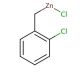 2-Chlorobenzylzinc chloride solution (CAS 312624-11-6) - chemical structure image