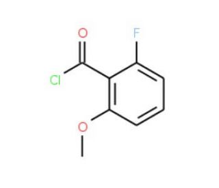 2-(Chlorocarbonyl)-3-fluoroanisole (CAS 500912-12-9) - chemical structure image