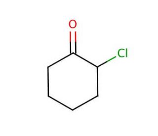 2-Chlorocyclohexanone (CAS 822-87-7) - chemical structure image