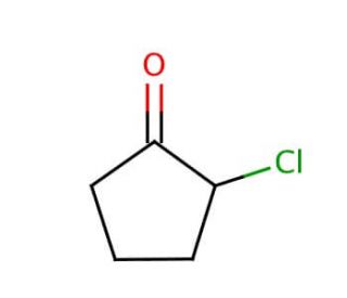 2-Chlorocyclopentanone (CAS 694-28-0) - chemical structure image