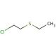 2-Chloroethyl ethyl sulfide (CAS 693-07-2) - chemical structure image